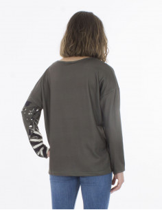 Pull Maille 97% Polyester 3% Elasthanne 2