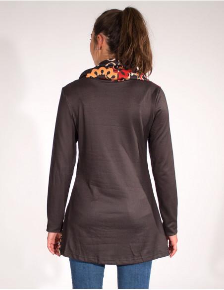 Knitted Tunic 97% Polyester 3% Elastane