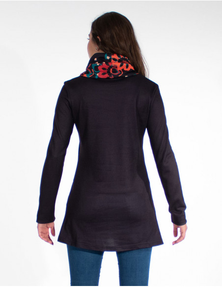 Knitted Tunic 97% Polyester 3% Elastane