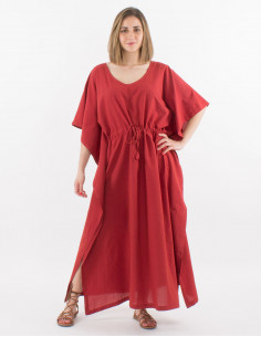 Robe Coton Fin Kaftan Coton Sw 127 2