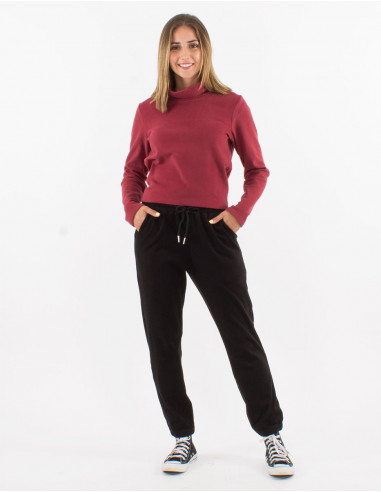 Knitted 95% polyester 5% elastane pants