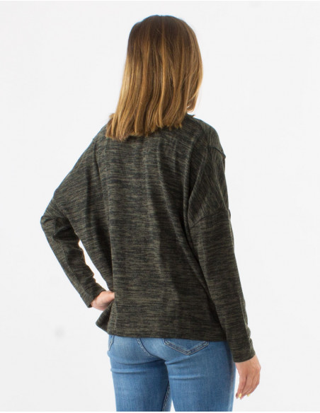 Veste maille 95% Polyester 5% Elasthanne