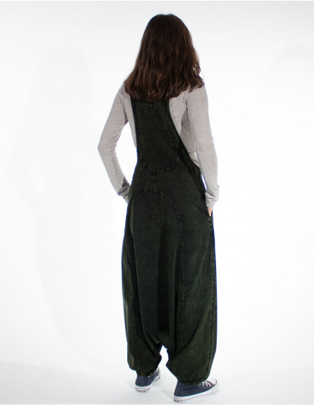 Women's Cotton Dungarees Sw Plain