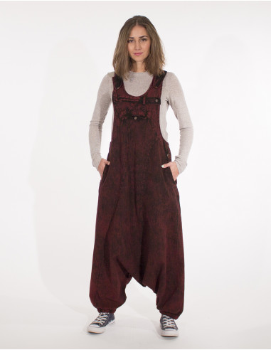 Women's Cotton Dungarees Sw Plain