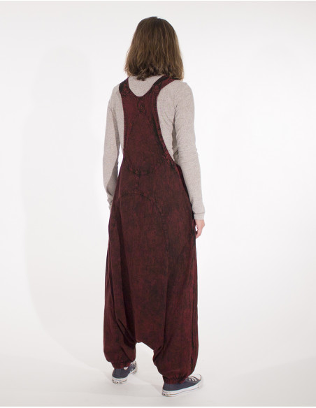 Women's Cotton Dungarees Sw Plain