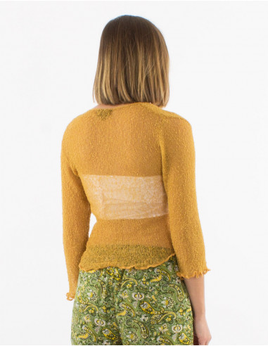 Polyester knitted jacket