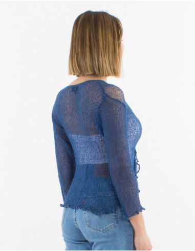 Polyester knitted jacket