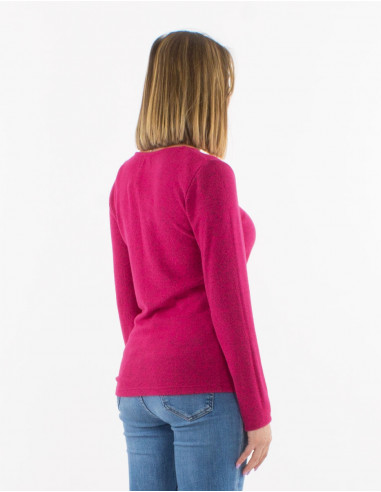 Knitted 74% rayon 21% polyester 5% elastane jacket