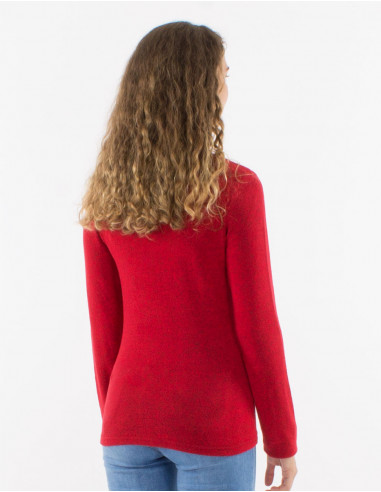 Knitted 74% rayon 21% polyester 5% elastane jacket