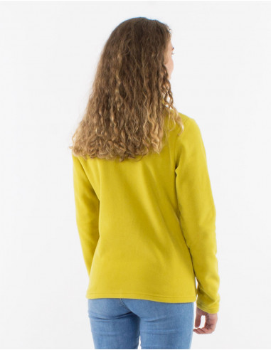 Knitted polyester polar jacket