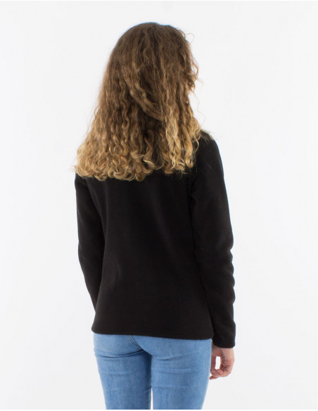 Knitted polyester polar jacket