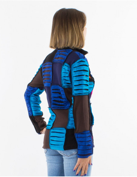 Knitted cotton pw jacket