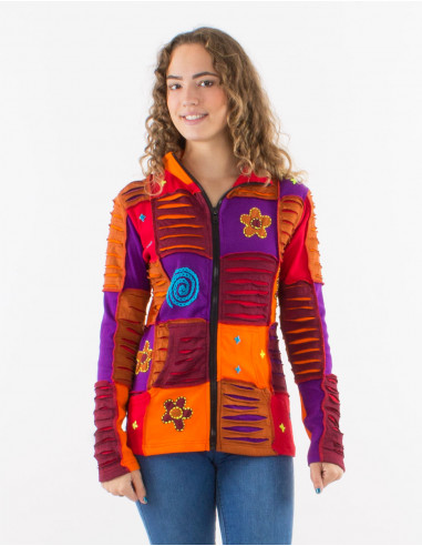 Knitted cotton pw jacket