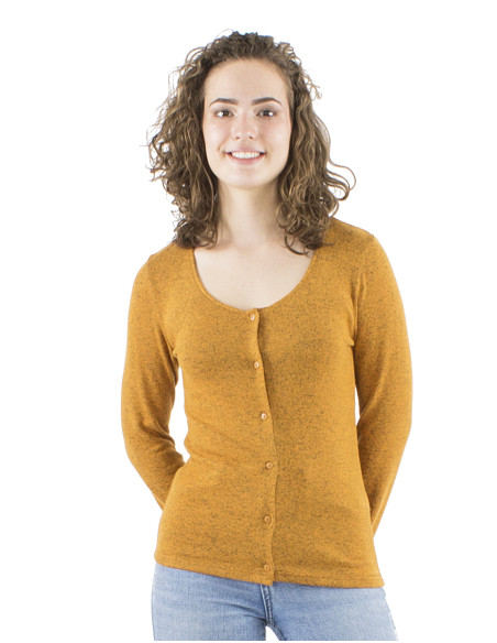 Knitted 74% rayon 21% polyester 5% elastane jacket