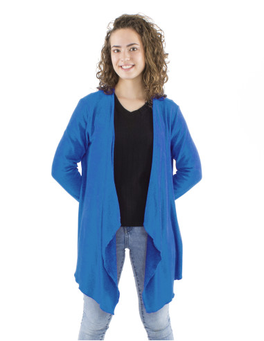 Veste maille 74% viscose 21% polyester 5% élasthanne