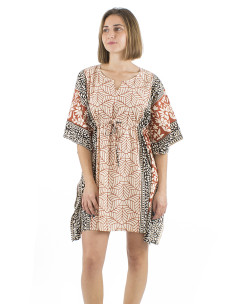 Robe kaftan coton 84cm 2
