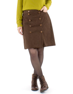 Jupe velours polyester 2