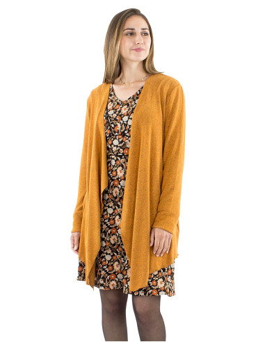 Veste maille 74% viscose 21% polyester 5% élasthanne