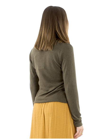 Knitted 74% rayon 21% polyester 5% elastane jacket