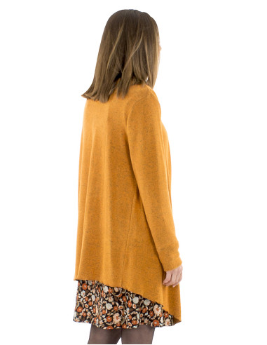 Veste maille 74% viscose 21% polyester 5% élasthanne