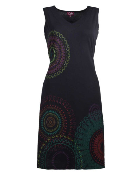 Knitted dress 97% cotton, 3% elastane