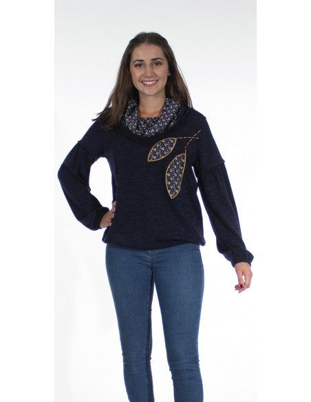 Pull Maille 95% Polyester 5% Elasthanne